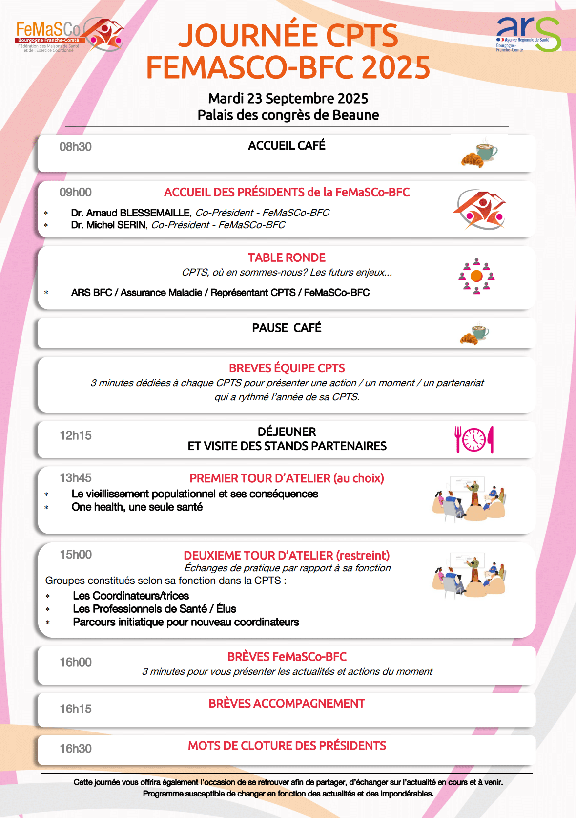 Programme journée CPTS Femasco BFC 2025