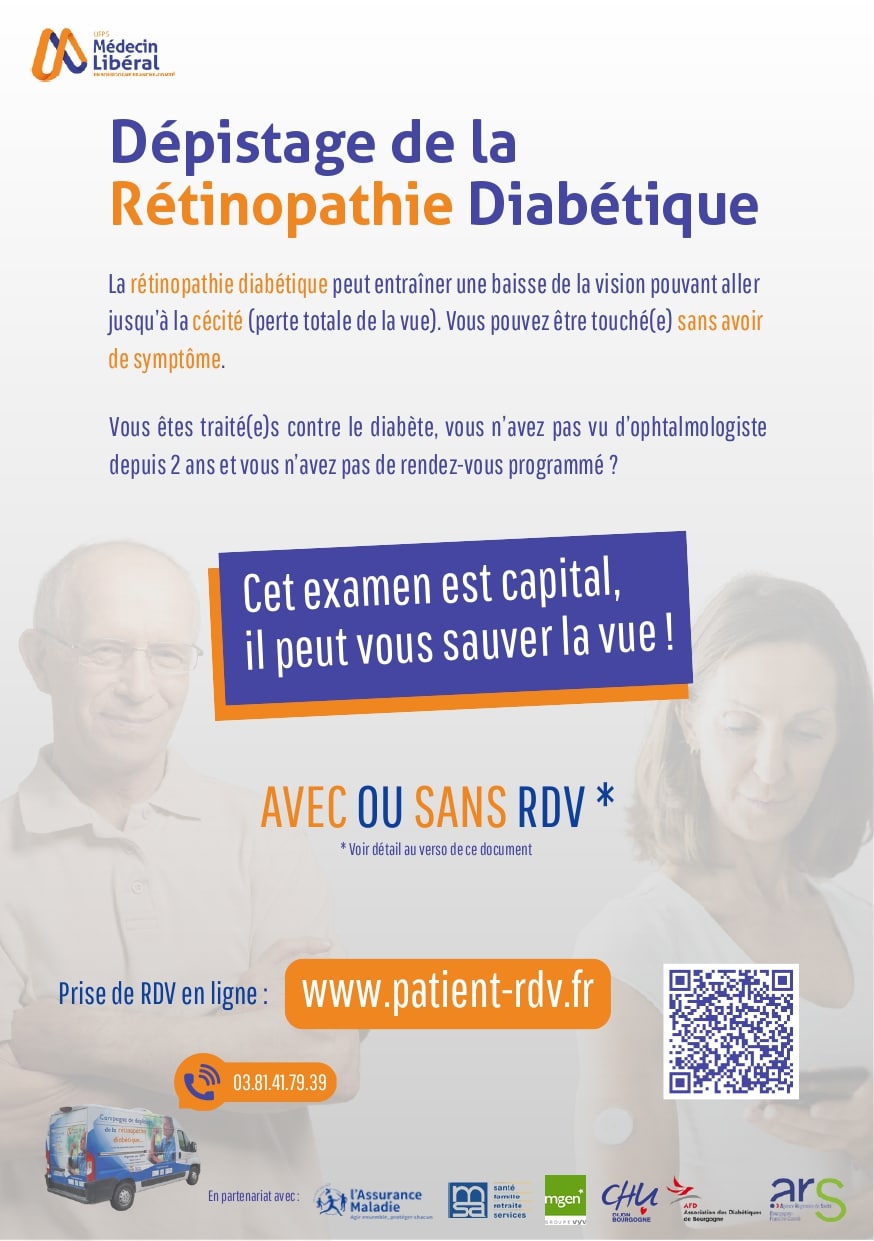 Campagne de dépistage de la Rétinopathie diabétique