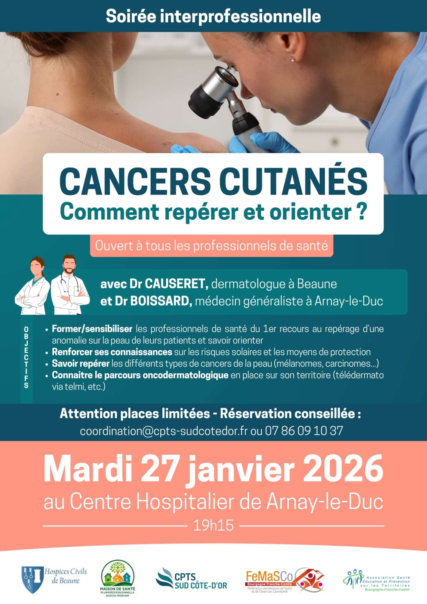 Soirée cancers cutanés
