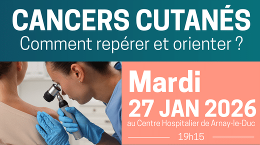 Soirée cancers cutanés