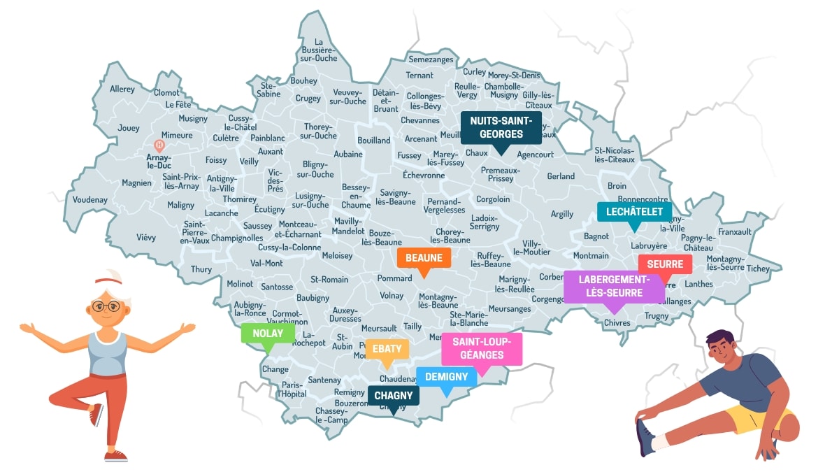 séances APA sud côte d'or